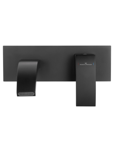 Смеситель Wonzon & Woghand Fit WW-88869009-MB встраиваемый в стену черный - фото 2