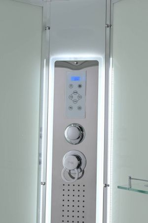 Душевая кабина AvaCan EM EM5811LLEDT 110х80 асимметричная с крышей ориентация левая