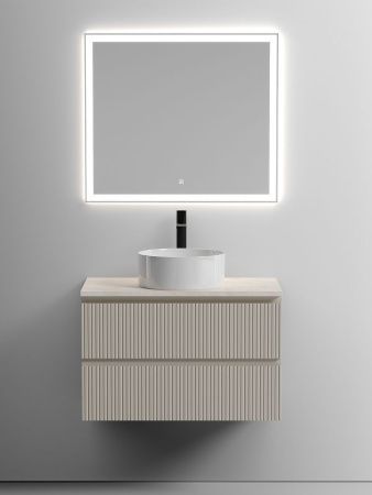 Тумба под раковину Sancos SNOB T SNT100CE 100х40 подвесная цвет бежевый