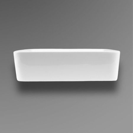 Раковина из сантехнического фарфора Bond Cube S54-480 50х40 накладная цвет белый без отверстий под смеситель