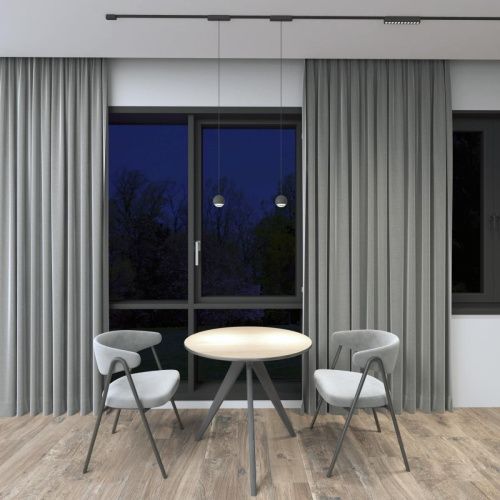 Трековый магнитный однофазный светильник Denkirs Air grill (Аир грилл) DK5305-BK - фото 5
