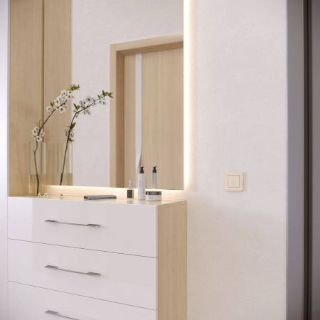 Рамка на 1 пост Werkel Platinum (Платинум) 4690389184437