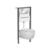 Инсталляция с кнопкой + унитаз Ceramica Nova Balance/Play CN3001_121002CH