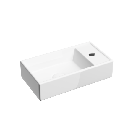 Раковина Ceramica Nova ELEMENT 42 см CN6051L подвесная цвет белый