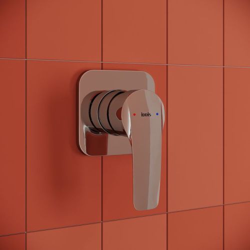 Смеситель для душа IDDIS Ray RAYSB00i66 встраиваемый в стену хром - фото 2