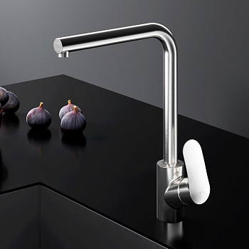 Смеситель для кухни Am.Pm Like F8005011 на раковину/на столешницу сатин без термостата