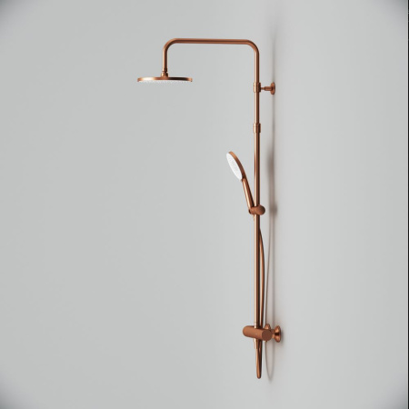 Душевая стойка Am.Pm X-Joy F0785A444 настенная цвет розовое золото