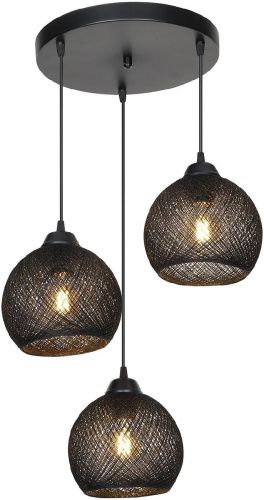 Светильник подвесной Toplight Lizbeth (Лизбетх) TL1612R-03BK - фото 2