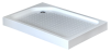Душевой уголок Royal Bath HP RB8120HP-C-CH-L 120х80 стекло рифленое профиль хром с поддоном
