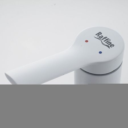 Смеситель Raffine F281C на раковину белый