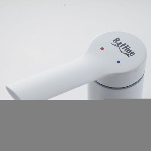 Смеситель Raffine F281C на раковину белый - фото 5