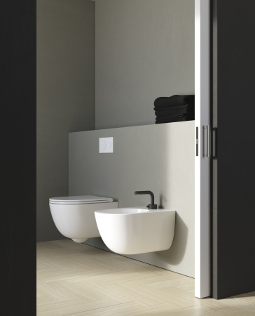 Чаша унитаза подвесная Galassia Dream 7334MT цвет белый матовый без сиденья безободковая каскадный смыв