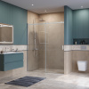 Душевая дверь BelBagno SOFT CLOSE-2 SOFT_CLOSE-2-BF-1-160-C-Cr 160х200 стекло прозрачное профиль хром