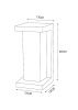 Уличный настенный светильник Arte Lamp Ulysses (Улыссес) A8510AL-1BK