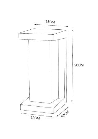Уличный настенный светильник Arte Lamp Ulysses (Улыссес) A8510AL-1BK