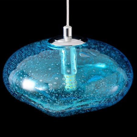 Светильник подвесной Crystal Lux Formless (Формлесс) FORMLESS SP1 BLUE