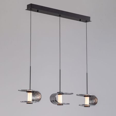 Светильник подвесной Delight Collection MD24020901-3B black/smoky