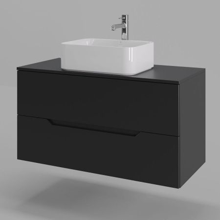 Тумба с раковиной Orange Line Li-100TubMDF+B02-460W 100х50