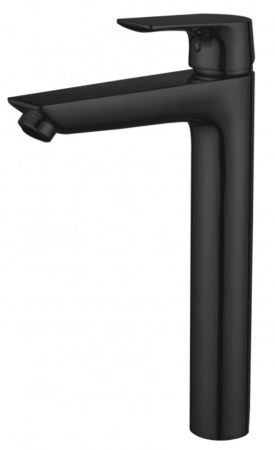 Смеситель Aquanet Static AF330-11B на раковину/на столешницу черный