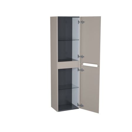 Шкаф-пенал Iddis Edifice EDI40C0i97 40х150 подвесной цвет бежевый