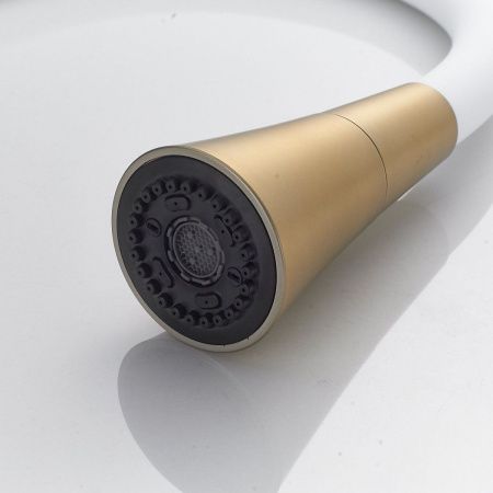 Смеситель для кухни Rose R213G на мойку золото