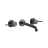 Смеситель для раковины Gessi Gessi316 54094#707 встраиваемый в стену черный (внешняя часть)