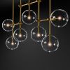 Светильник потолочный Delight Collection Globe Mobile (Глобе Мобиле) KG0835P-7A brass