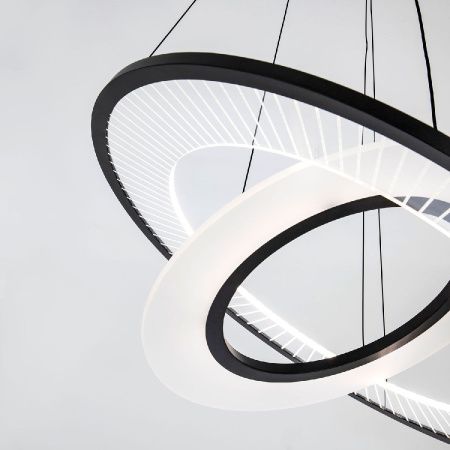Светильник подвесной LED4U L5050-60-40 BK
