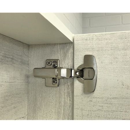 Зеркало-шкаф Comforty Никосия 00-00006163CF 70х80 подвесной цвет бежевый
