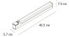 Подсветка для зеркал Arte Lamp CALLISTO (ЦАЛЛИСТО) A3410AP-1WH