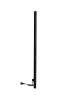 Полотенцесушитель электрический Indigo Style PRO LSPRE120-3BRRt 5х120 черный