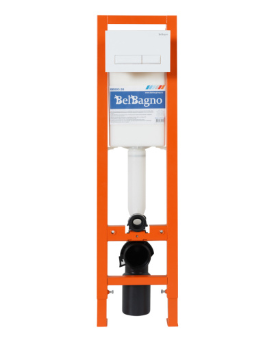 Клавиша смыва механическая BelBagno MARMI BB009-MR-BIANCO цвет белый - фото 3