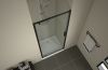 Душевая дверь Bravat Blackline BD100.4111B 90х200 стекло прозрачное профиль черный