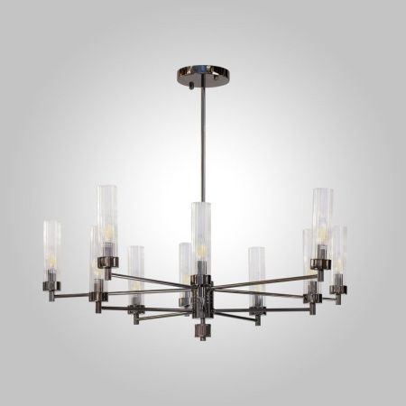 Люстра на штанге AM Group Indigo (Индиго) INDIGO SP10 PEARL BLACK