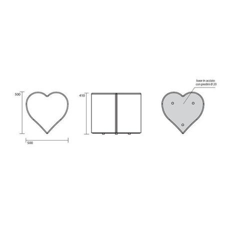 Столик Kerasan Artwork 4714K1