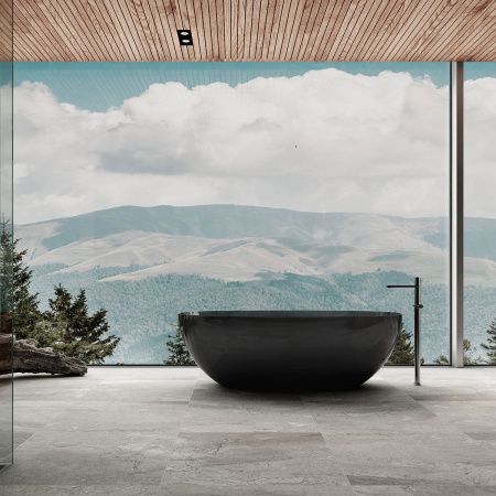 Ванна из полиэфирной смолы Vincea Solid Surface VBT-6T01B 170х75 отдельностоящая овальная