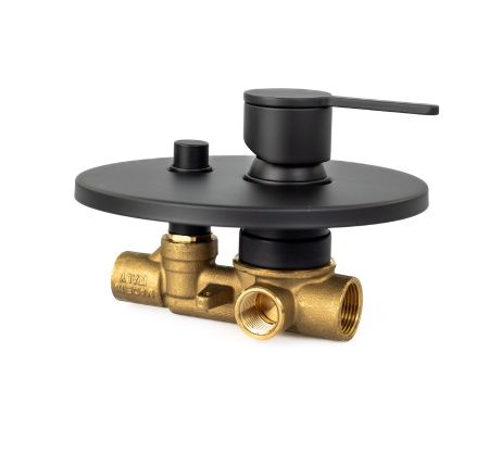 Смеситель Emmevi Filobrass 85019/NEO встраиваемый в стену черный