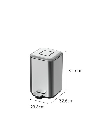 Ведро мусорное Boheme Q 10948-B