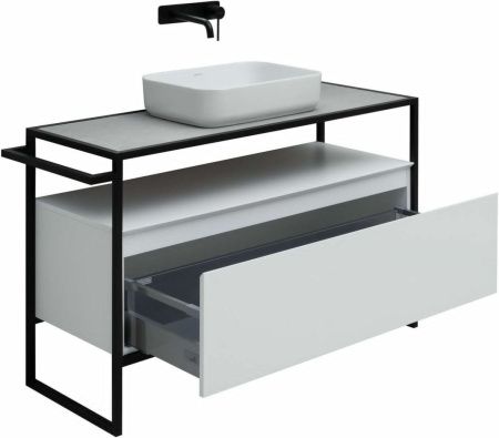 Тумба под раковину Allen Brau Priority 1.31004.WM 120х50 напольная цвет белый