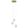 Светильник подвесной Delight Collection OD2437-3 gold/clear