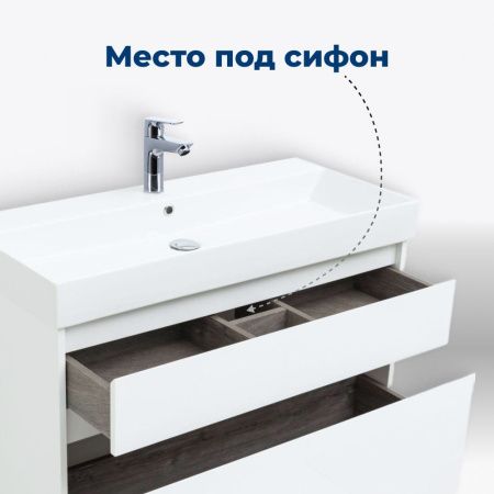 Тумба под раковину Aquanet Nova Lite 00242272 70х40 подвесная цвет белый