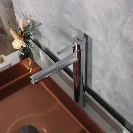 Смеситель Gid Cascada Berlin SS080-CH-D (SS080CHD) на столешницу хром