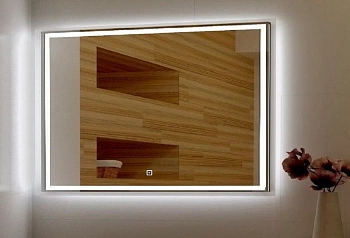 Зеркало в ванную Art&Max MONZA AM-Mon-1000-800-DS-F 100х80