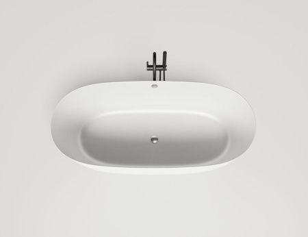 Ванна из литьевго мрамора Salini SOFIA 103711GF 165х75 отдельностоящая овальная