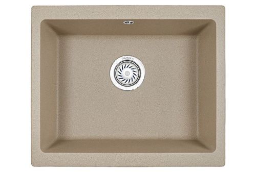 Кухонная мойка Granula 5551, ПЕСОК 55х46 цвет бежевый поверхность матовая