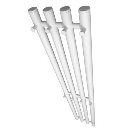 Полотенцесушитель электрический Маргроид Inaro Inaro-12018-1049-9016R 20х120 белый