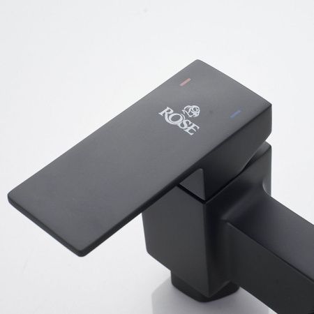 Гигиенический душ со смесителем Rose R2805H-1 черный