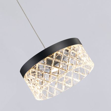 Светильник подвесной Delight Collection Diamond cut (Диамонд цут) MD21020075-3B matt black