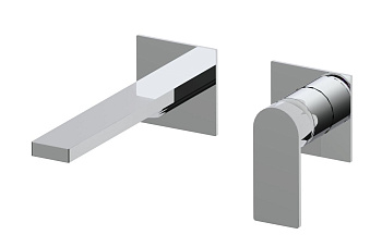 Смеситель AQG Alpha 01ALC180CR встраиваемый в стену хром