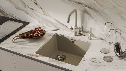 Дозатор для жидкого мыла Rivelato RD-500 beige scuro - фото 4